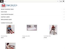 Tablet Screenshot of diaperdeck.com